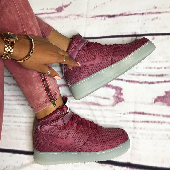 ❌SOLD! ❌Nike Air Force 1 Mid ‘07 LV8 “Red Velvet” - Picture 4 of 6